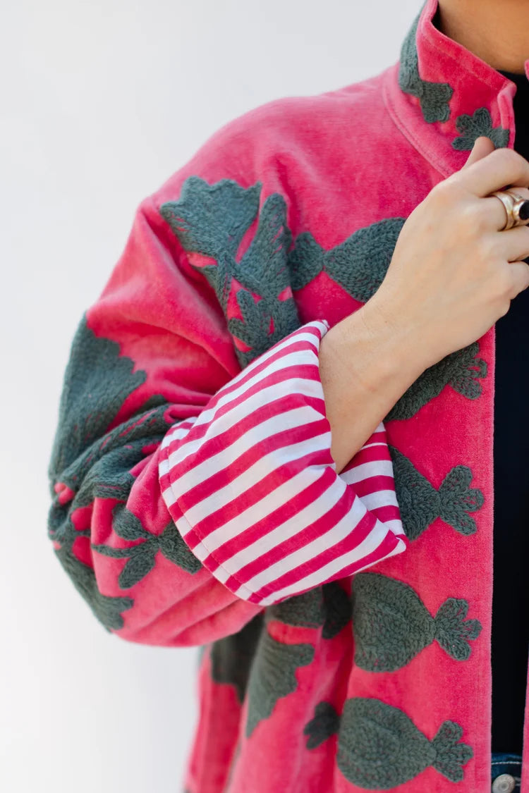 Eleanor James Brand Jilli Boutique Sgt. Pepper Crew Jacket