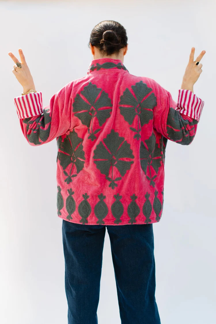 Eleanor James Brand Jilli Boutique Sgt. Pepper Crew Jacket