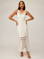 Kelsie Crochet Dress fifteen twenty jilli 