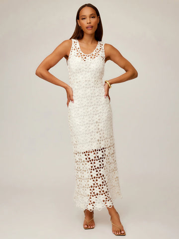 Kelsie Crochet Dress fifteen twenty jilli 
