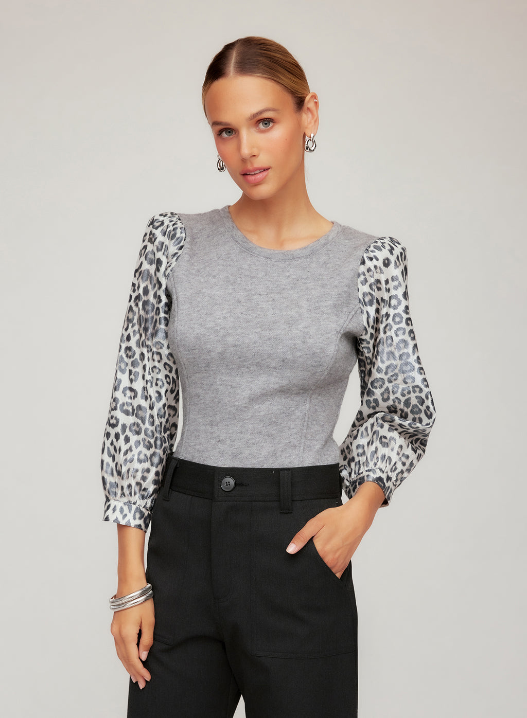 Contrast Lory Top Fifteen Twenty Jilli Boutique