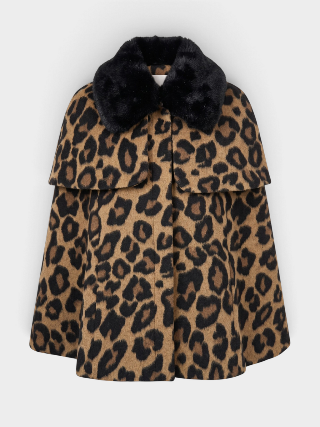 Aly Coat by Flora Bea - Leopard Wool