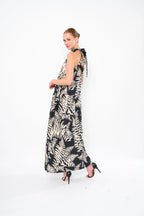 Eleana Dress Windswept Print by Flora Bea Jilli Boutique Maxi