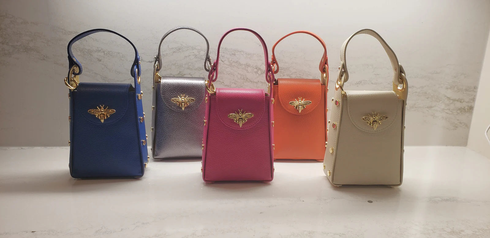 GF1080 GENUINE ITALIAN LEATHER BUTTERFLY CROSSBODY German Fuentes Jilli Boutique