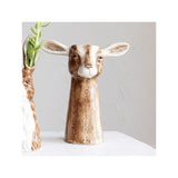 Hand-Painted Stoneware Goat Vase Jilli Boutique anthropologie
