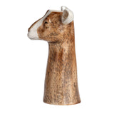 sku#DF8825 Hand-Painted Stoneware Goat Vase Jilli Boutique Creative Co 