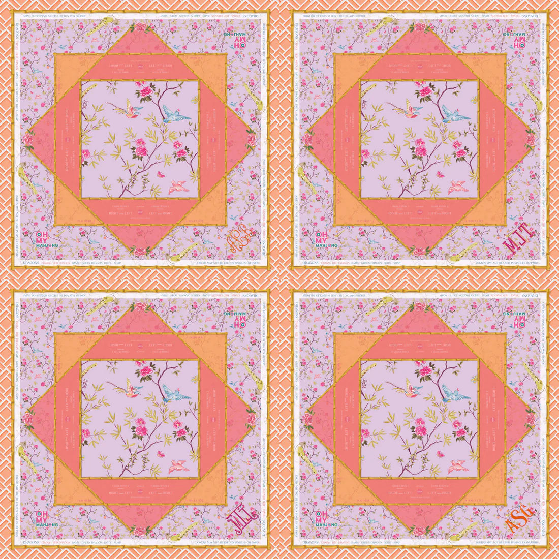 Oh My Mahjong Goldie Mat Jilli Boutique OMM251 Atlanta