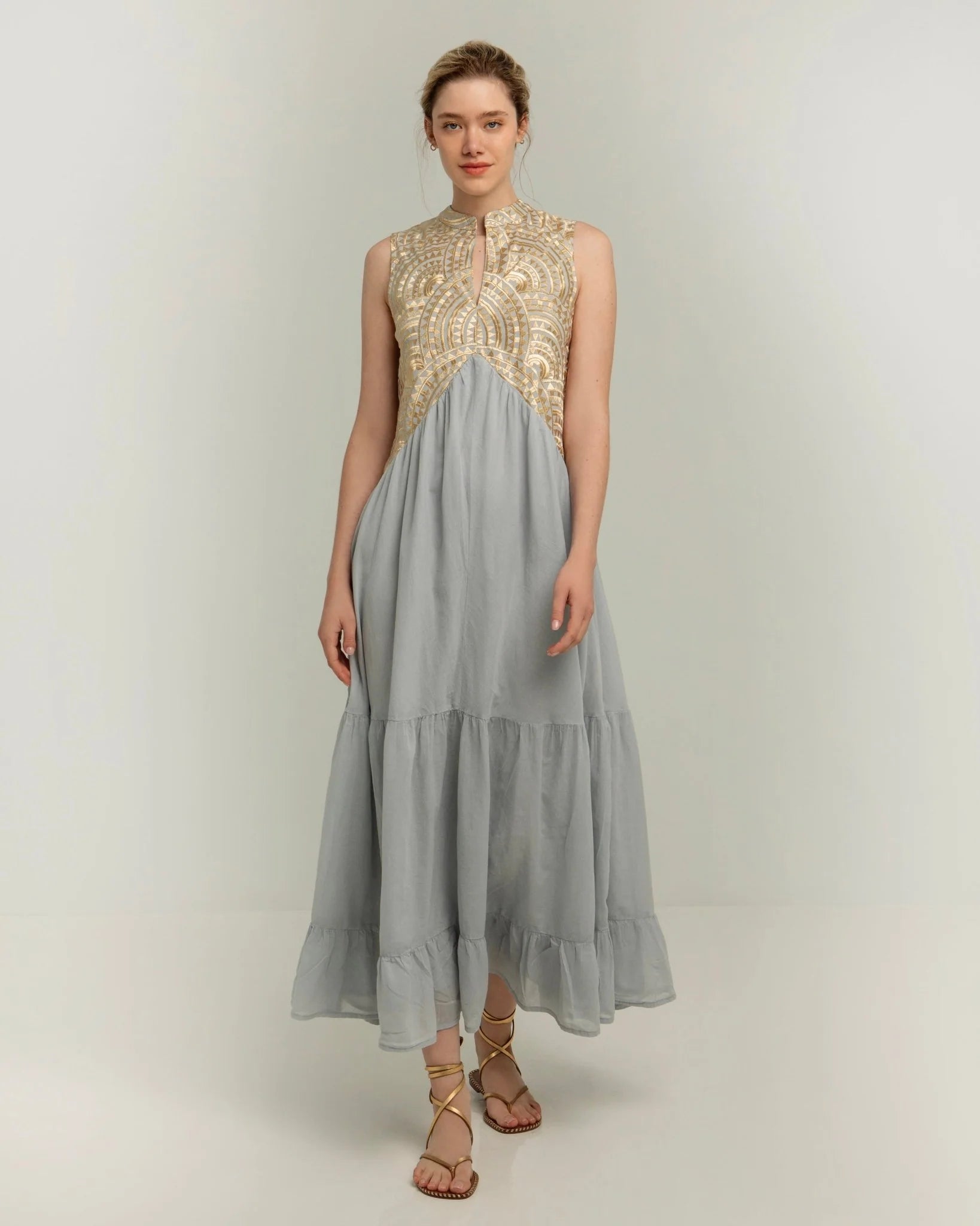 greek archaic kori jilli boutique dress
