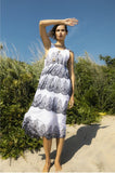 guadelupe Pegasus Dress Black/White Jilli Boutique