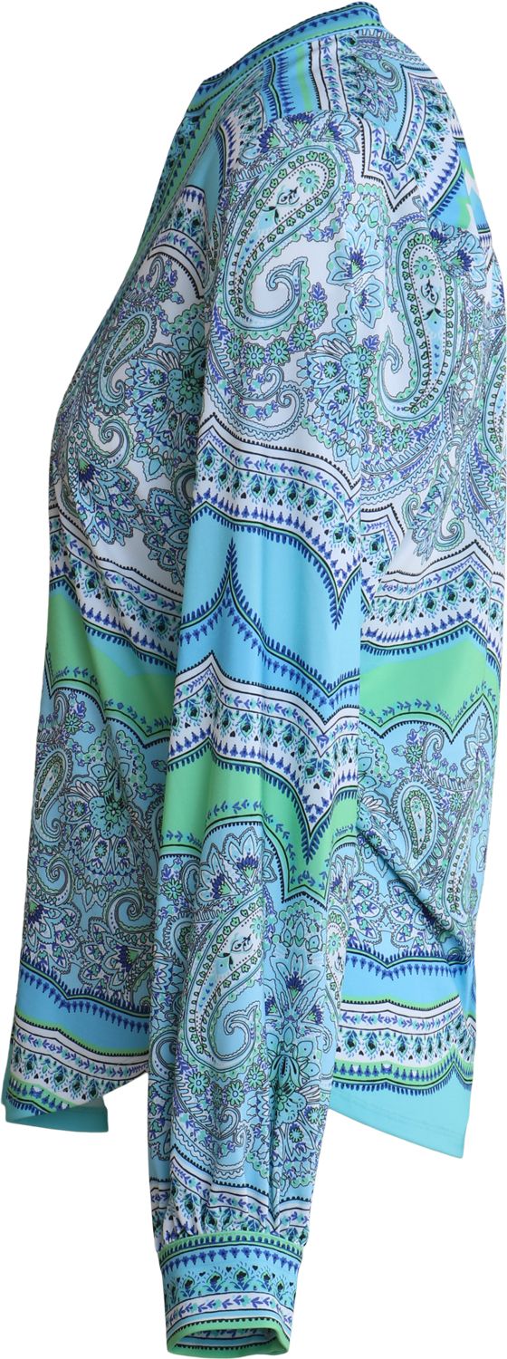 hale bob Azra Jilli Boutique 62MG242A Turquoise Blouse