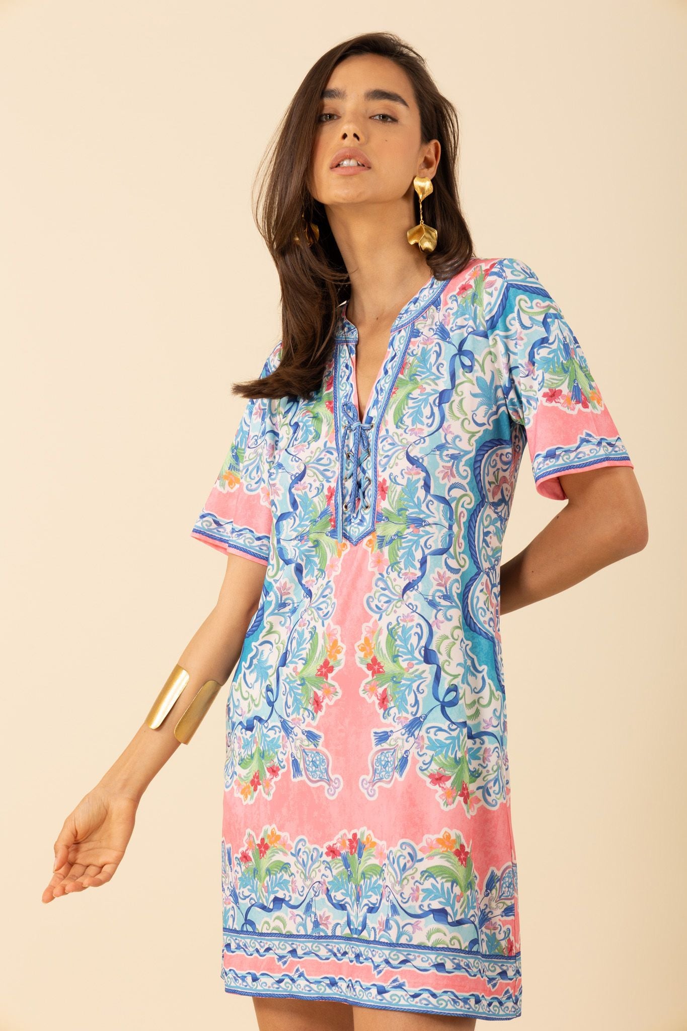 Dani Jersey Dress Hale Bob Jilli Boutique SKU: 53PW630A