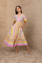 Elia Cotton Poplin Dress Hale Bob Jilli Boutique  62MG640A