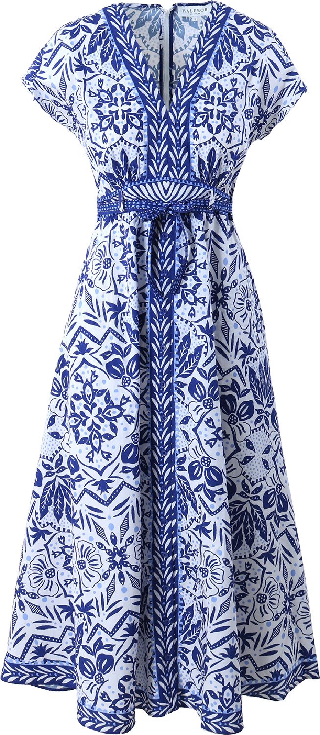 Galilea Poplin Dress Hale Bob Jilli Boutique 54UP654A Beautiful