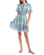 Hale Bob Katelyn Washed Linen Dress 53YL662A