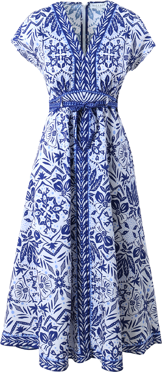 Galilea Poplin Dress by Hale Bob