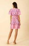 Katelyn Linen Dress by Hale Bob in Pink