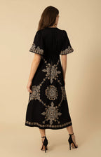 Katalina Embroidered Dress by Hale Bob
