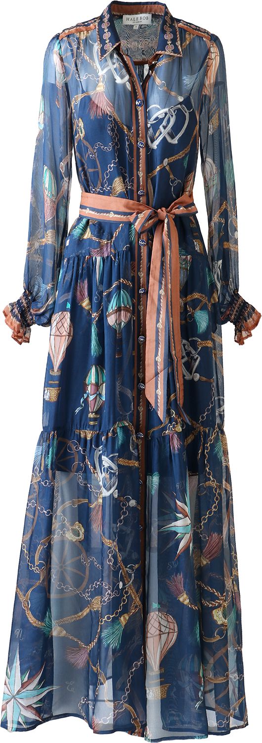 The Andi Dress by Hale Bob Jilli Boutique Atlanta 55KH642A-Navy