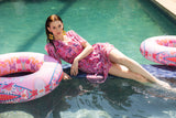 Katelyn Linen Dress by Hale Bob in Pink