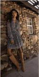 Hale Bob Nyra 56CT622A Jilli Chiffon Dress