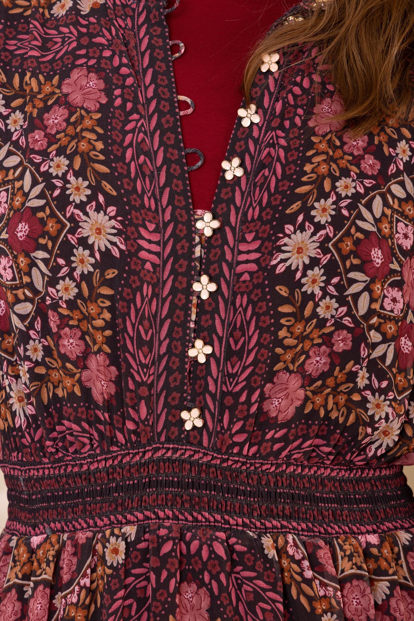 Wine Hale Bob Marisole MaxiChiffon Jilli Boutique
57EY610A