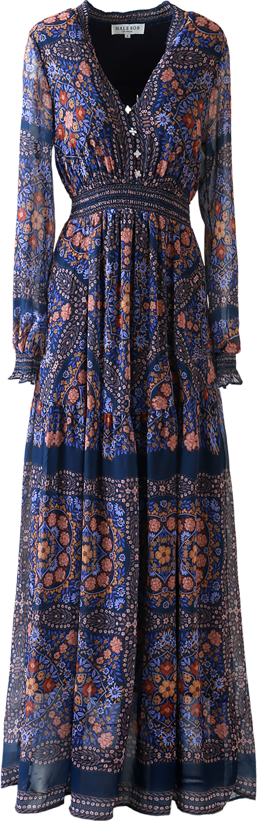 Marisol Chiffon Maxi Dress by Hale Bob