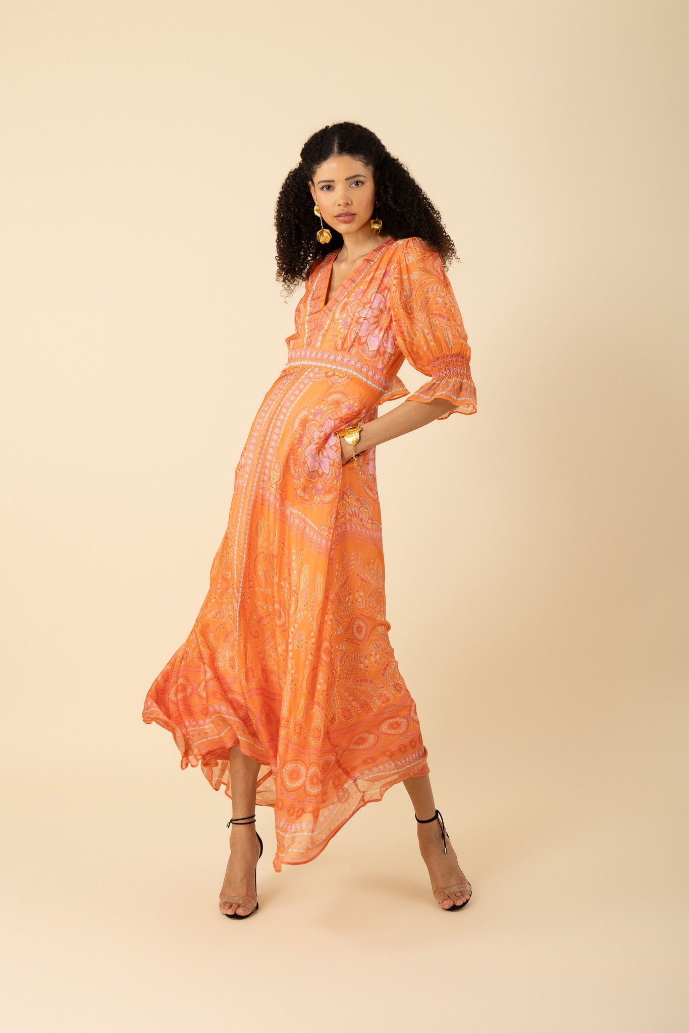 Treasure Chiffon Maxi Dress by Hale Bob Jilli Boutique Atlanta