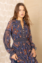 Marisol Chiffon Maxi Dress by Hale Bob