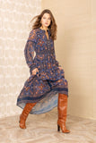 Marisol Chiffon Maxi Dress by Hale Bob