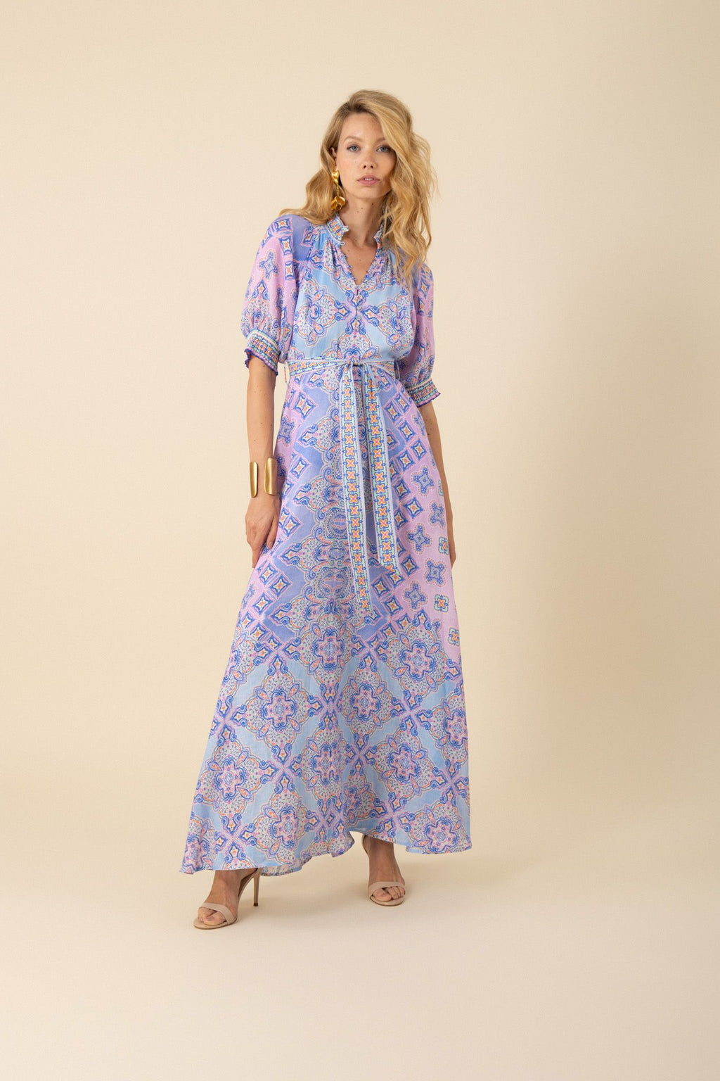 Naya Linen Maxi Dress Jilli Boutique Hale Bob