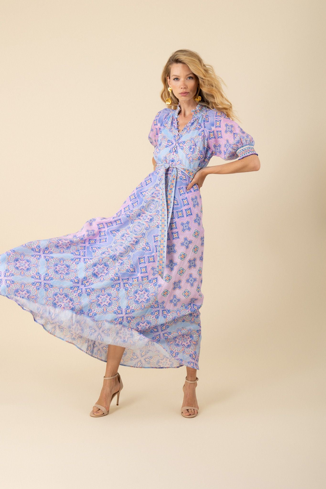Naya Linen Maxi Dress Jilli Boutique Hale Bob