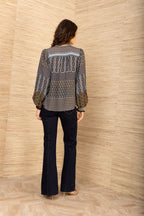 Addilynn Silk Blouse Jilli Boutique Hale Bob