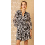 Hale Bob Nyra 56CT622A Jilli Boutique Chiffon Dress