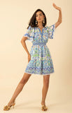 Katelyn Linen Dress by Hale Bob in Blue