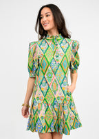 Pleated Hem Dress Uncle Frank Jilli Boutique 