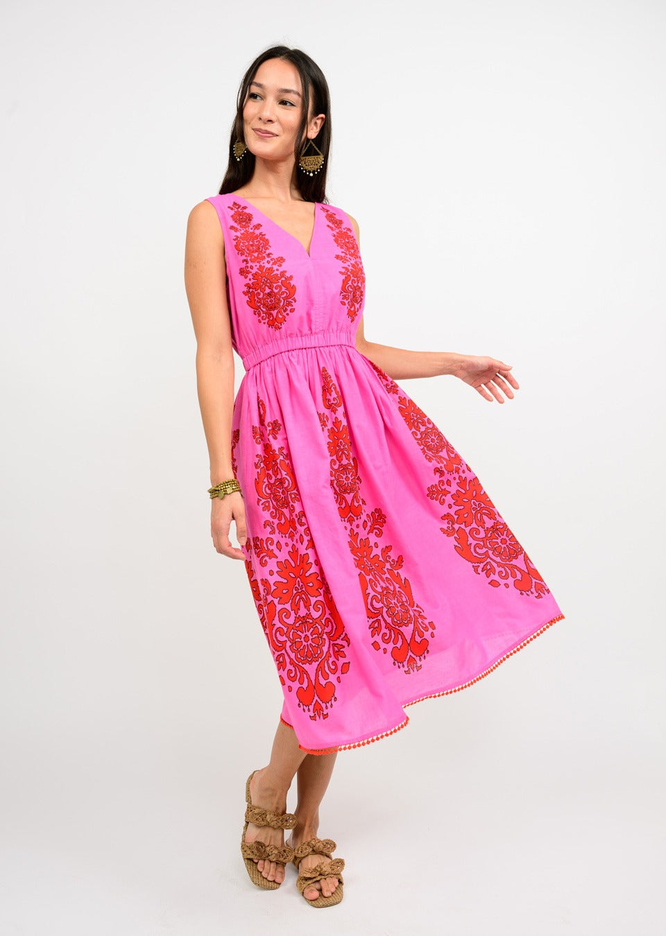 Stamped Sundress by Ivy Jane SkU 75686 Jilli Boutique Uncle Frank