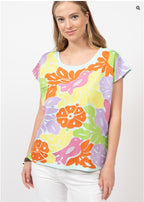 sister mary alma top embroidered