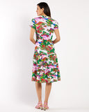 Libby Dress by Jude Connally in Seaside Escape White