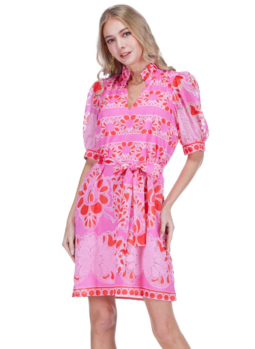 Pink Petal Lace Dress Jilli Boutique Jade by Melody Tam