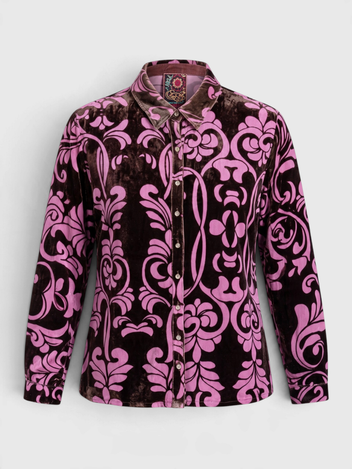 The Audrey Button Up Shirt Ethereal Love by Johnny Was