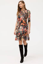 3/4 sleeve dress midi 3/4 SLEEVE MESH MIDI DRESS – Jilli Boutique