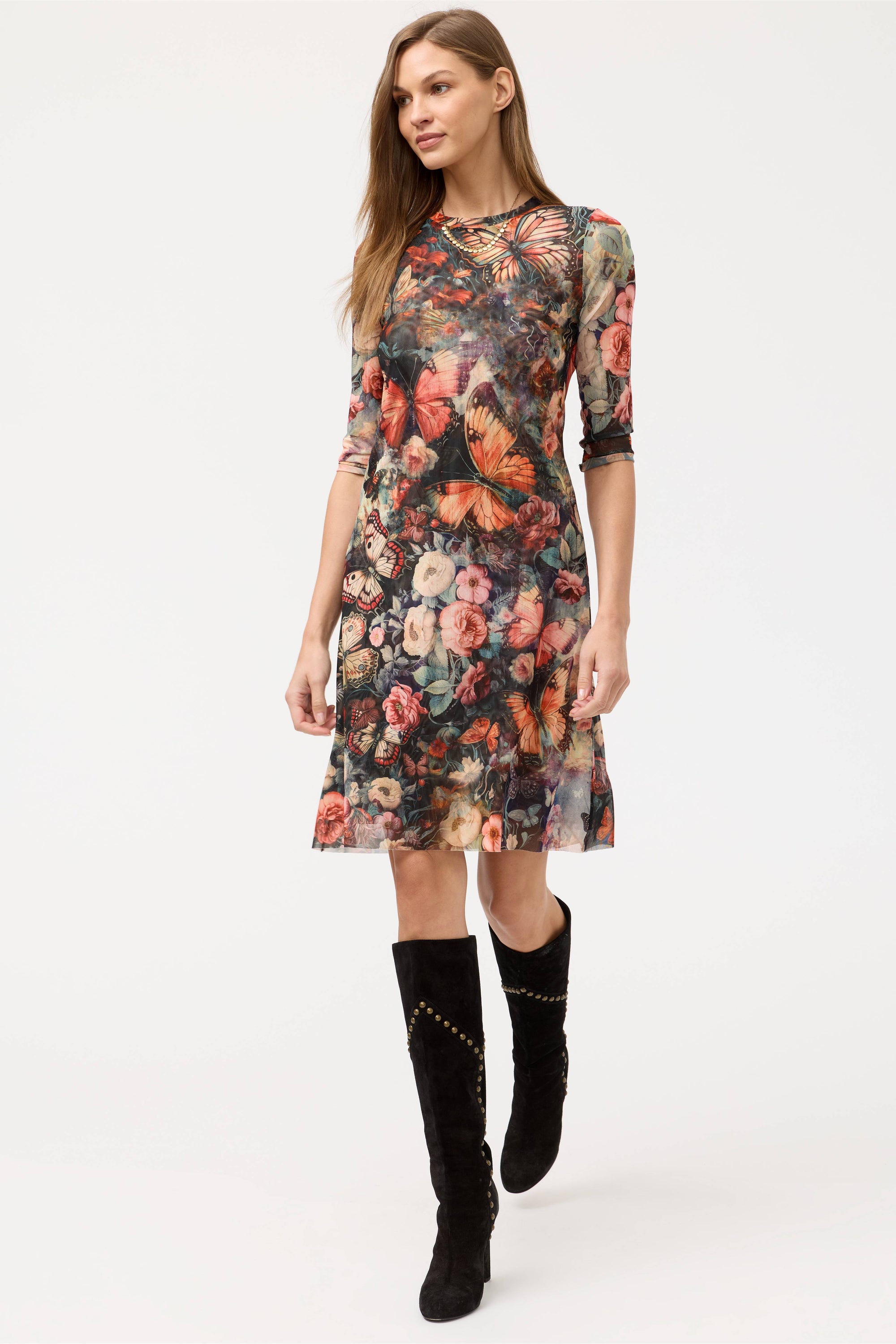 johnny was mesh dress Kaimarie Mesh Dress - Johnny Was