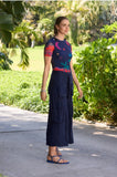 ELEANOR SHORT SLEEVE MESH TEE Jilli Boutique johnny was