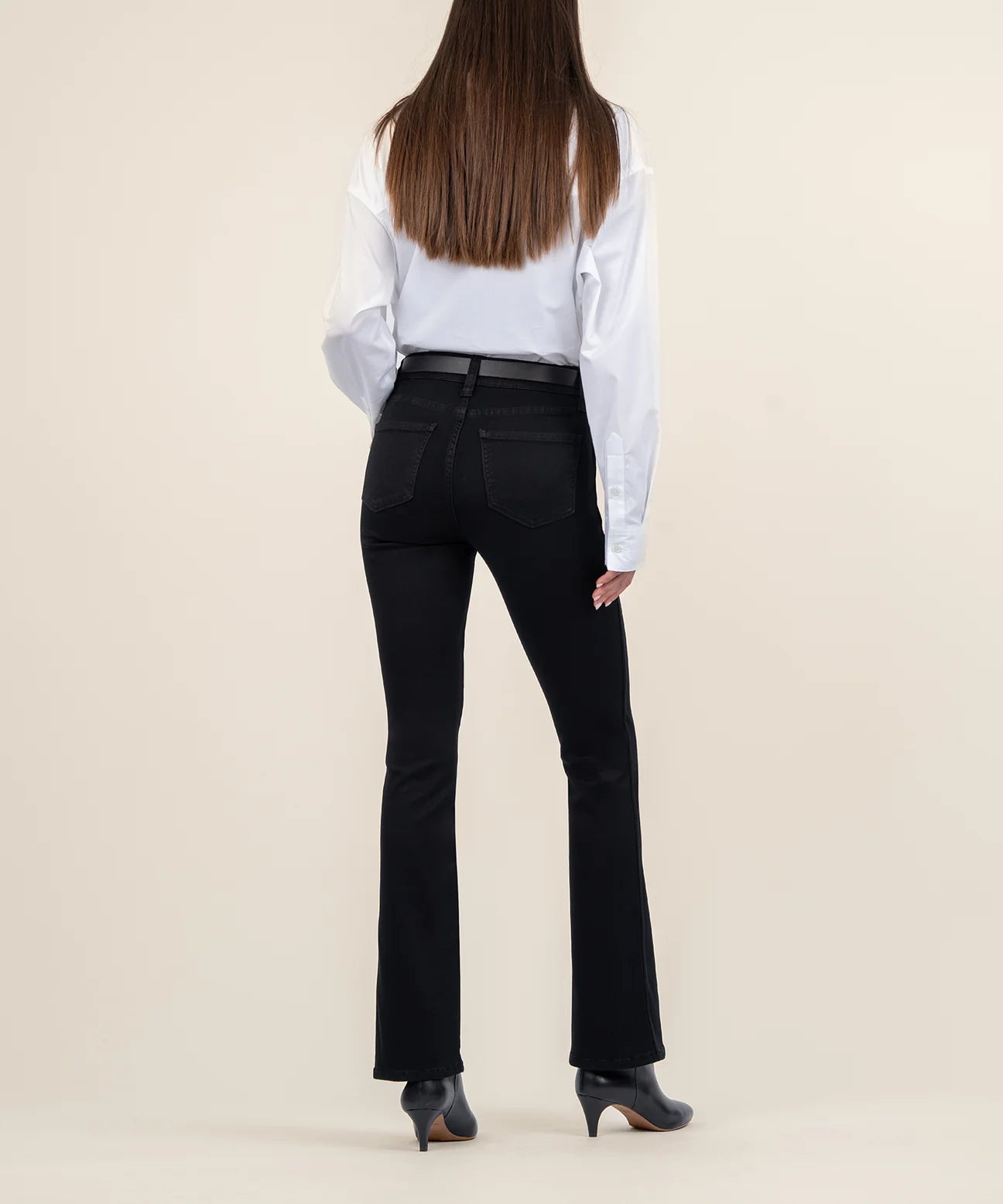 NATALIE HIGH RISE FAB AB BOOTCUT in Black Jilli Boutique Dunwoody Kut From The Kloth