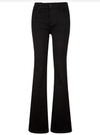 NATALIE HIGH RISE FAB AB BOOTCUT in Black