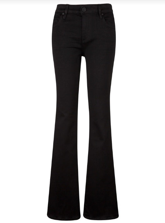 NATALIE HIGH RISE FAB AB BOOTCUT in Black