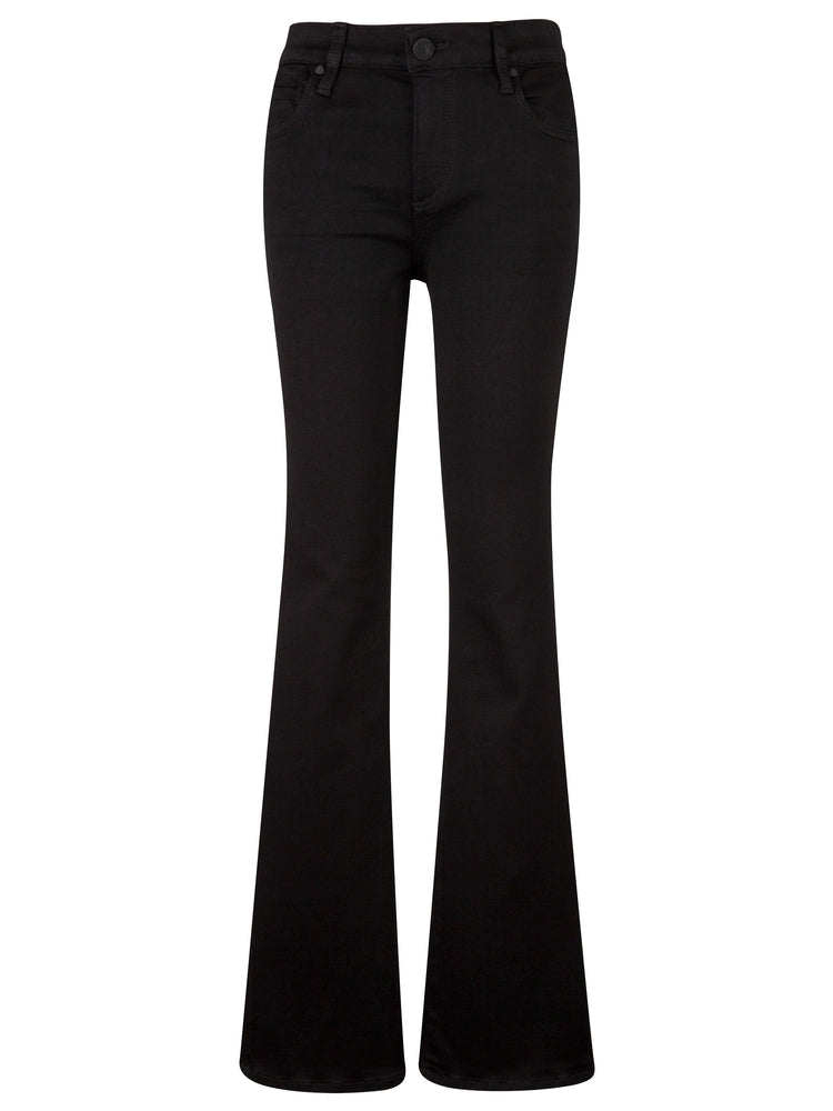 NATALIE HIGH RISE FAB AB BOOTCUT in Black Jilli Boutique Kut From The Kloth Denim