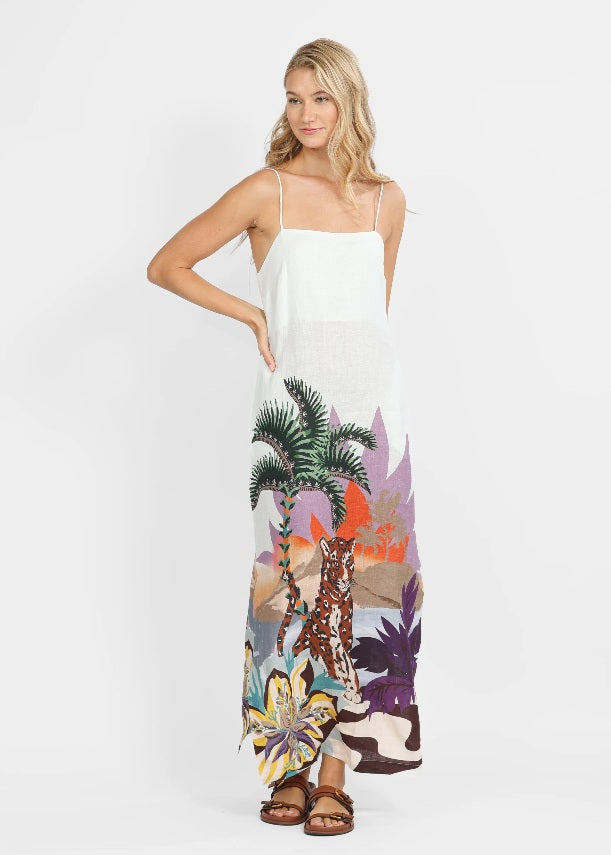 Long Dress Ipanema White Las Surenas Jilli Boutique Atlanta
