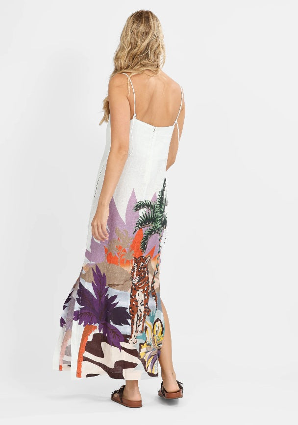 Long Dress Ipanema White Las Surenas Jilli Boutique