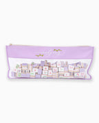 lilac script mahjong bag oh my mahjong jilli boutique